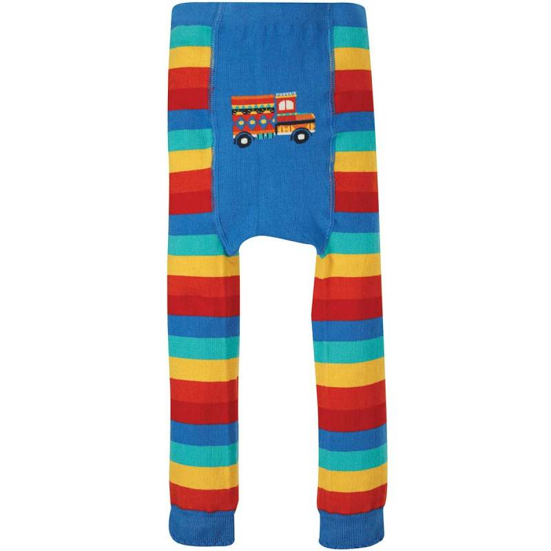 Strick Leggings Truck in rot 62/68/74