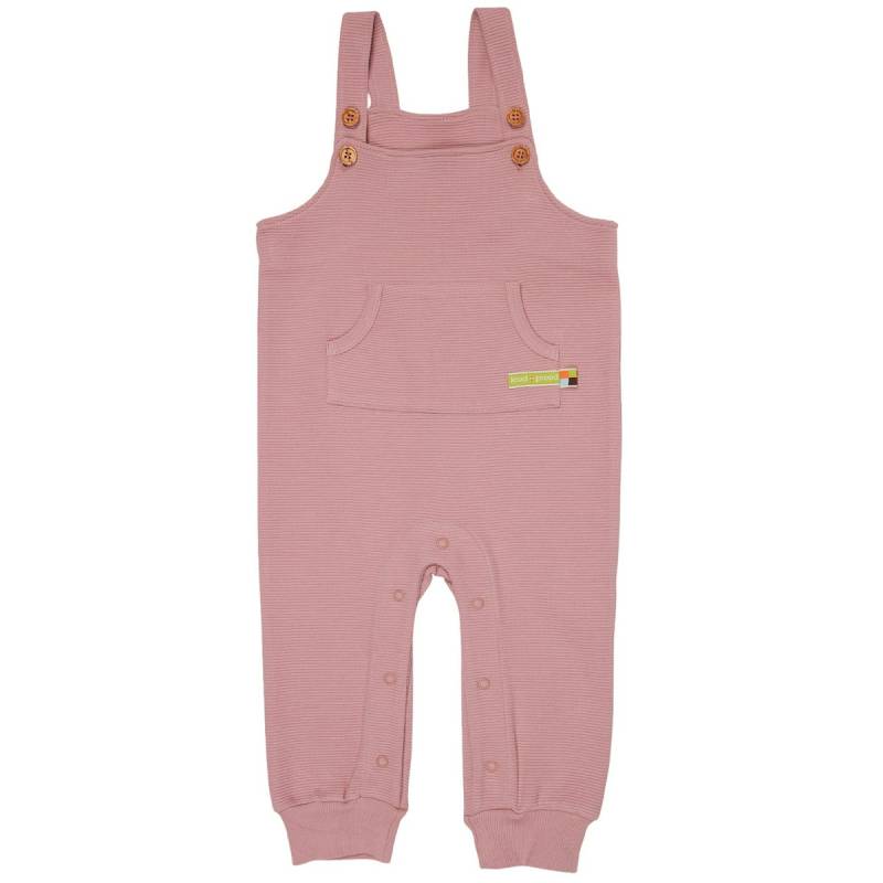 Strukturierter Strampler Querrippe rosa 74/80