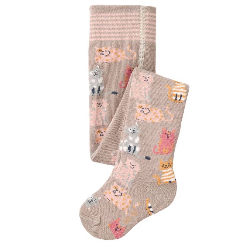 Strumpfhose Blumen beige 98/104 Strumpfhose Blumen beige 98/104