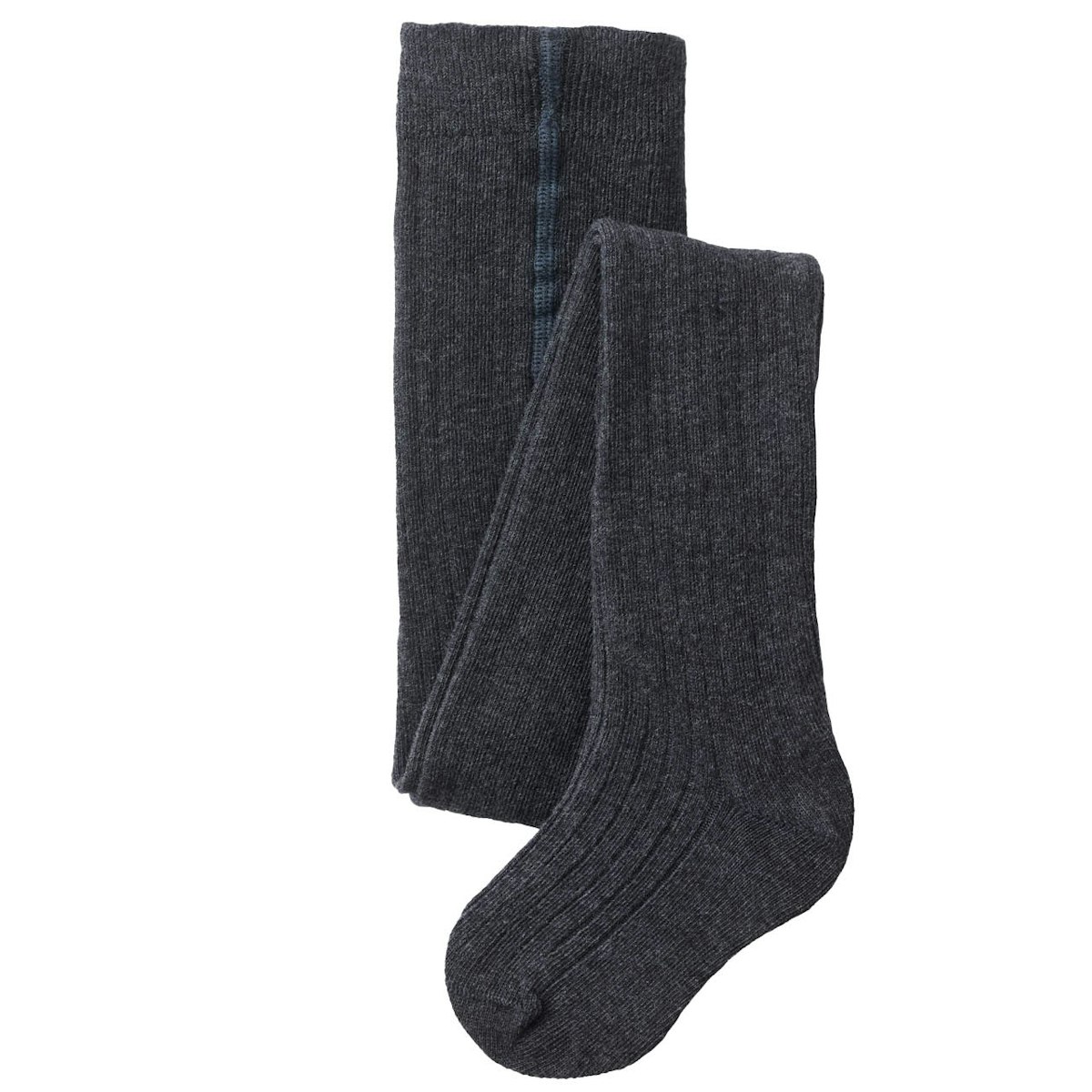 Strumpfhose Rippstrick anthrazit melange 98/104