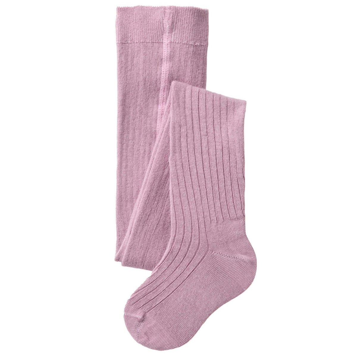 Strumpfhose Rippstrick rosa 74/80