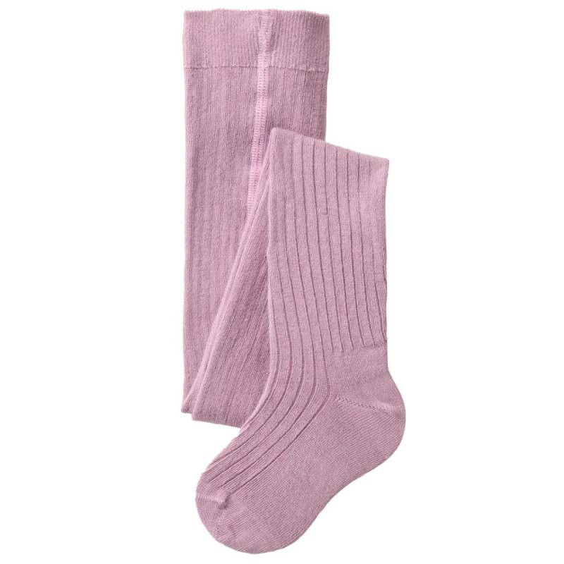 Strumpfhose Rippstrick rosa 98/104