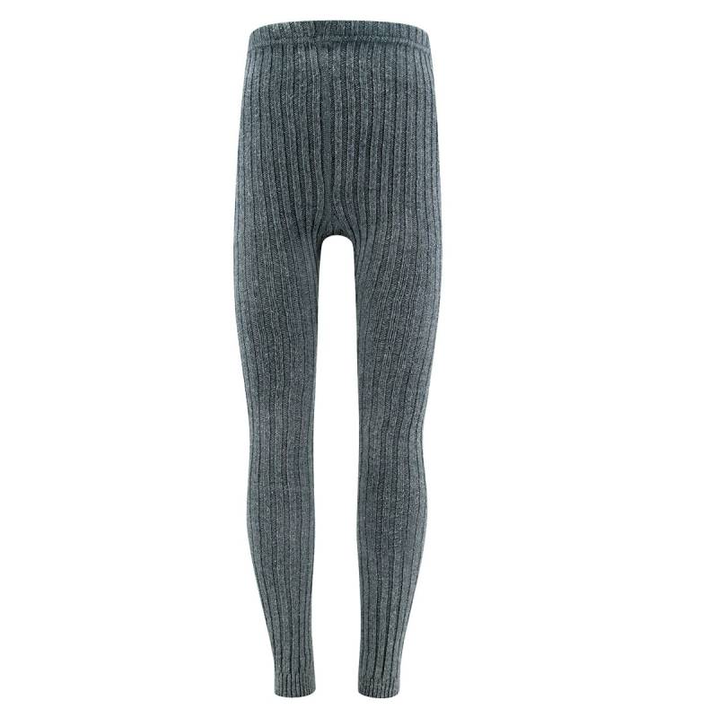 Strumpfhose Wolle-Baumwolle anthrazit 134