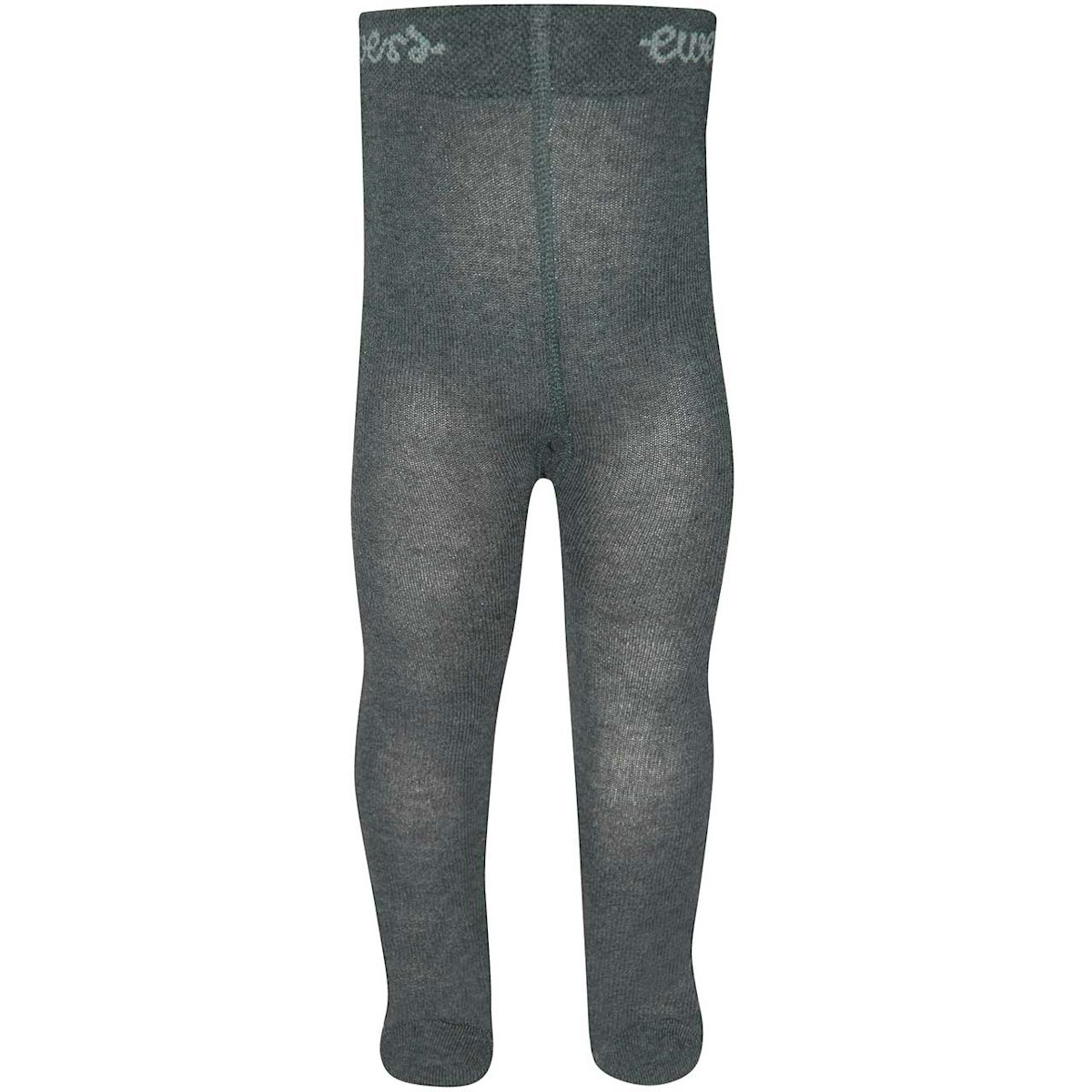 Strumpfhose Wolle- Baumwolle anthrazit Mix melange 98/104