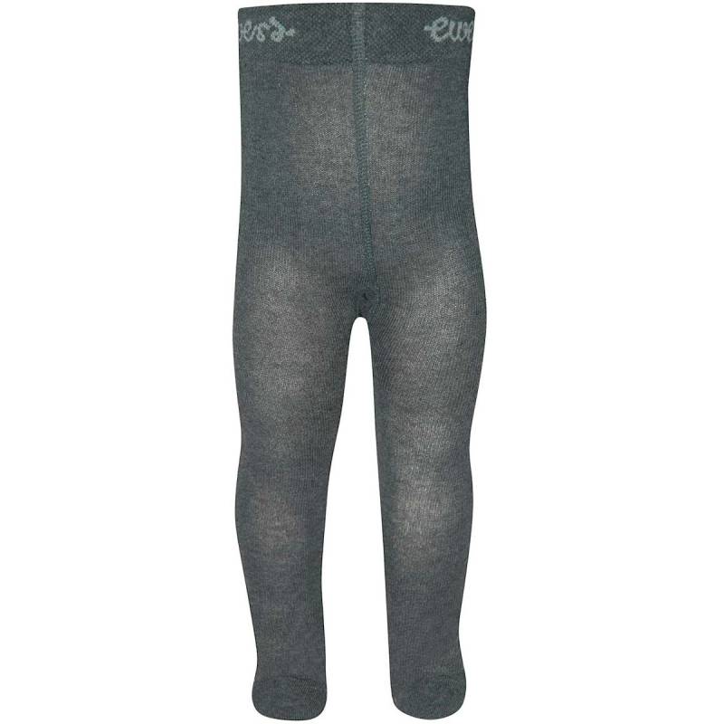 Strumpfhose Wolle- Baumwolle anthrazit Mix melange 98/104