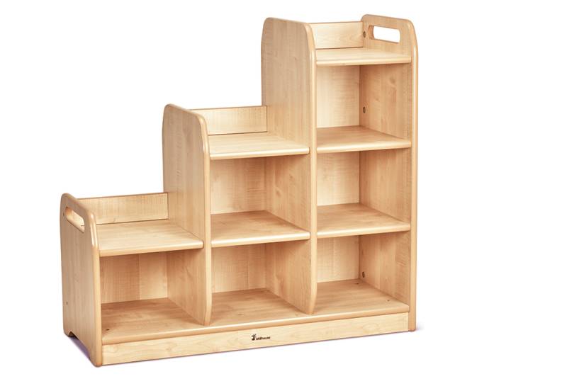 Stufenregal Raumteiler rechts ohne Boxen Stufenregal Raumteiler rechts ohne Boxen