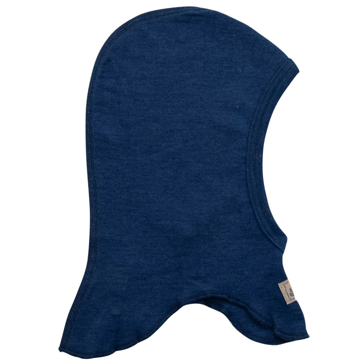 Sturmhaube Wolle Seide marine 110/116