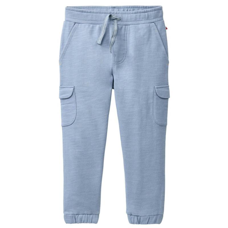 Stylische Cargo Jogginghose rauchblau 122