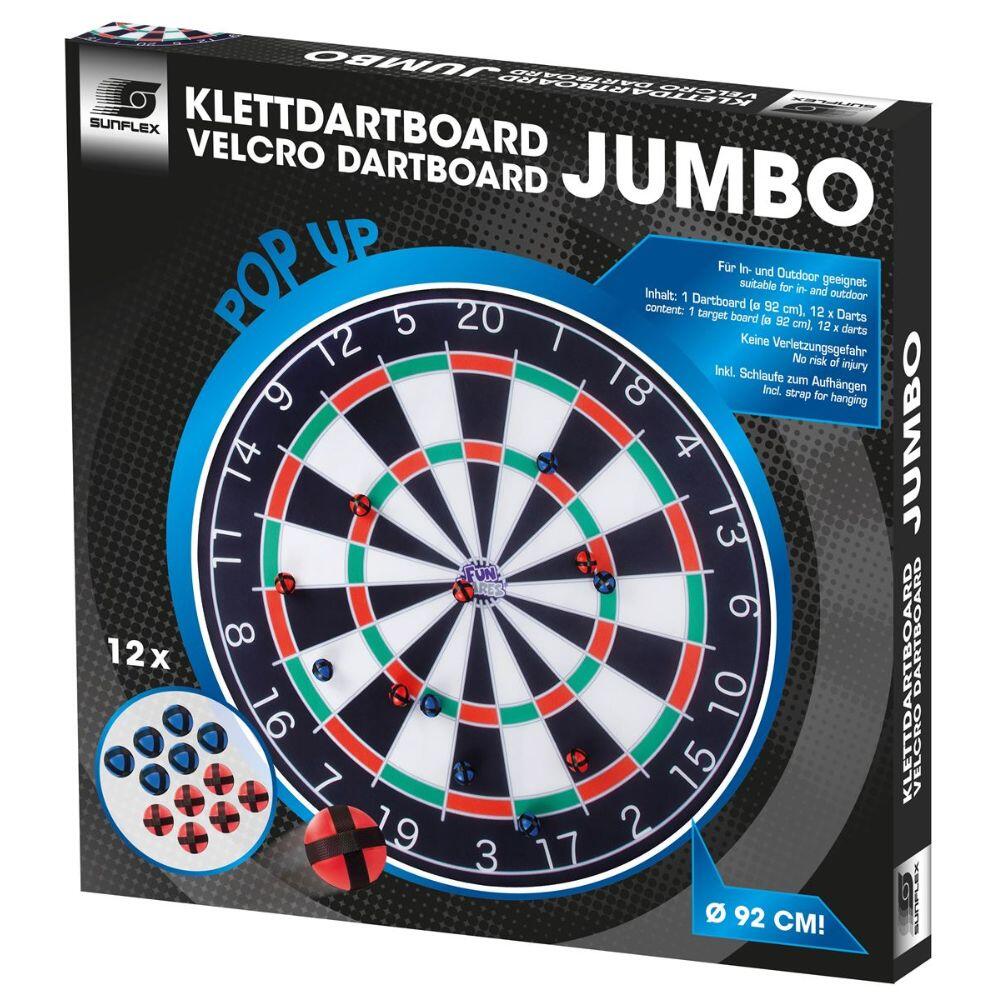 Sunflex - Klett-Dartboard 12 Bälle