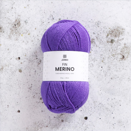 Svarta Fåret Feines Merinogarn 307 Lila Alium von Svarta Fåret