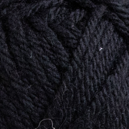 Svarta Fåret Merino-Maxi-Garn 501 Schwarz von Svarta Fåret