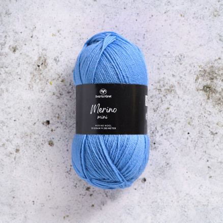 Svarta Fåret Merino Mini-Garn 111 Wellen von Svarta Fåret