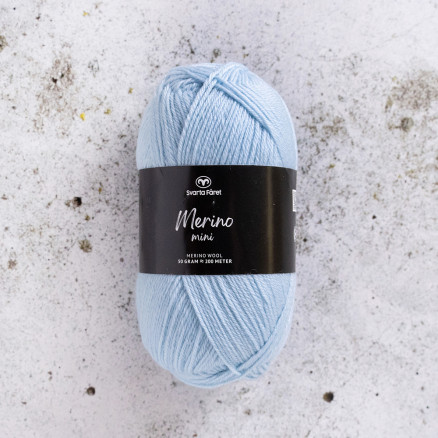 Svarta Fåret Merino Mini Garn 112 Eiskönigin von Svarta Fåret