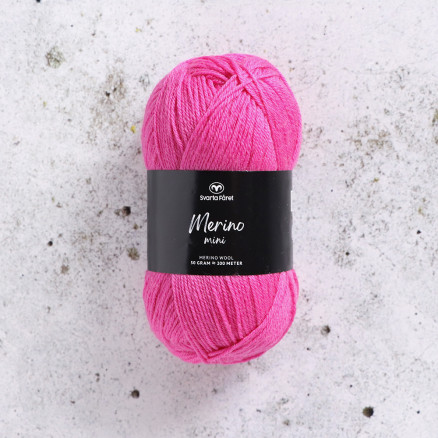 Svarta Fåret Merino Mini Garn 115 Rose Reed von Svarta Fåret