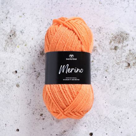 Svarta Fåret Merinogarn 314 Cantaloupe Melone von Svarta Fåret