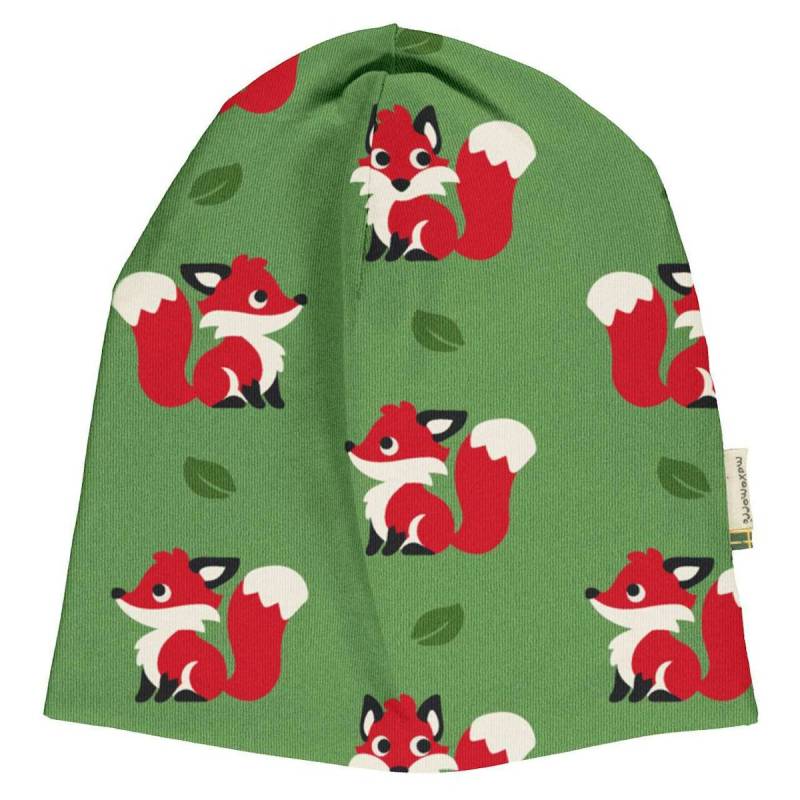 Sweat Beanie Fuchs grün 52/54