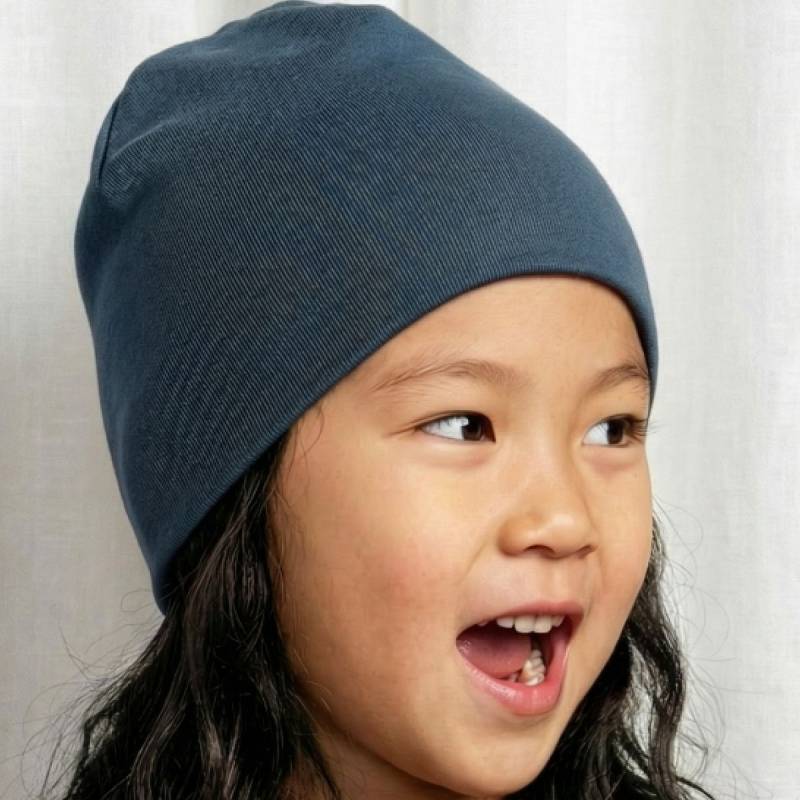 Sweat Beanie dunkelblau 56/58 Sweat Beanie dunkelblau 56/58