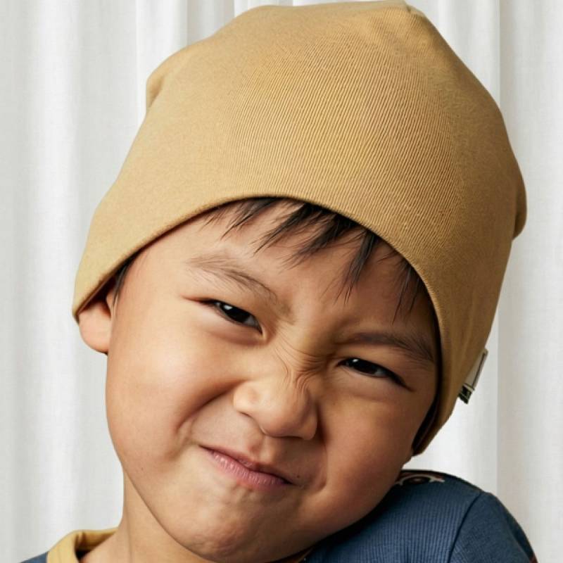 Sweat Beanie senfgelb 48/50 Sweat Beanie senfgelb 48/50