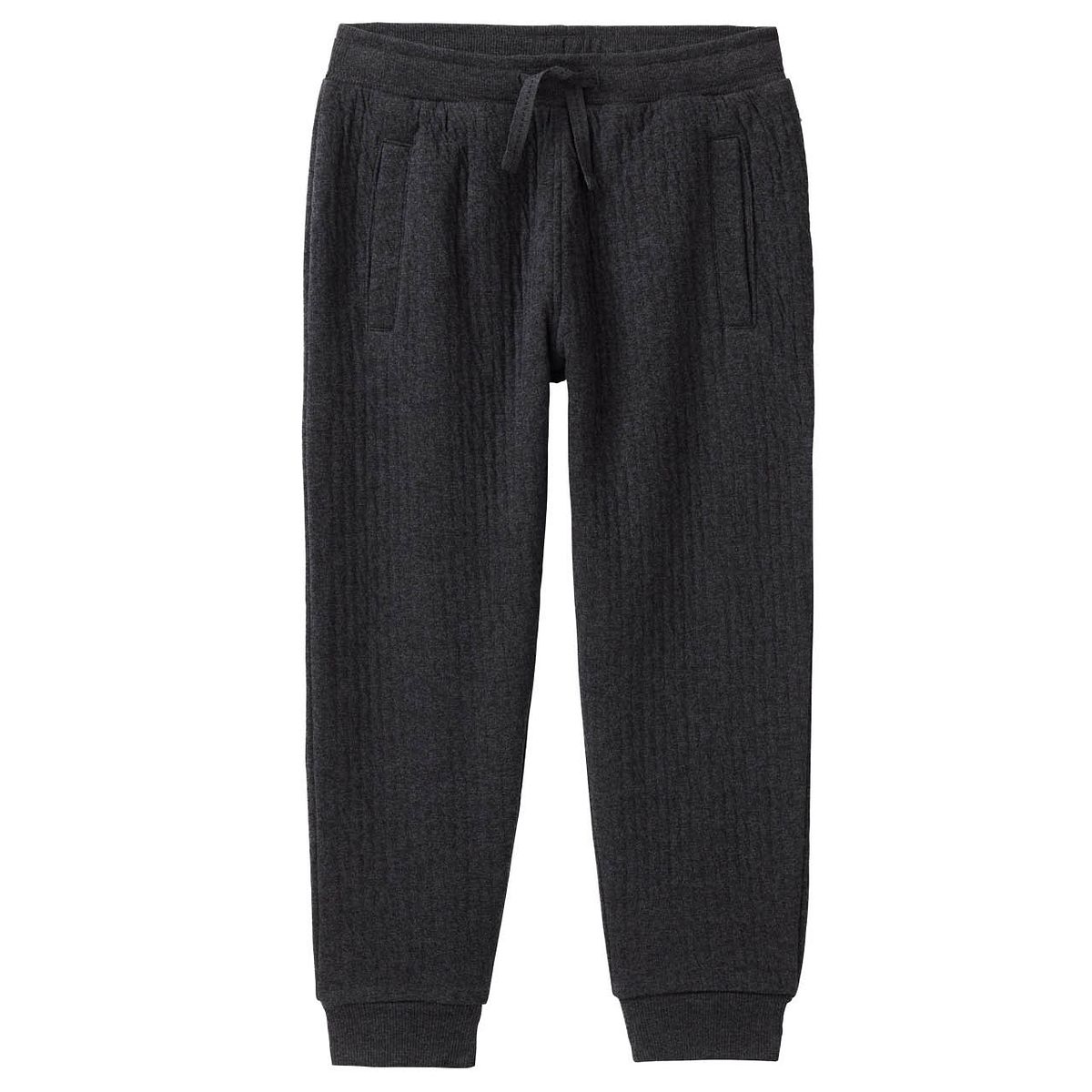 Sweat Hose Double Face anthrazit meliert 140