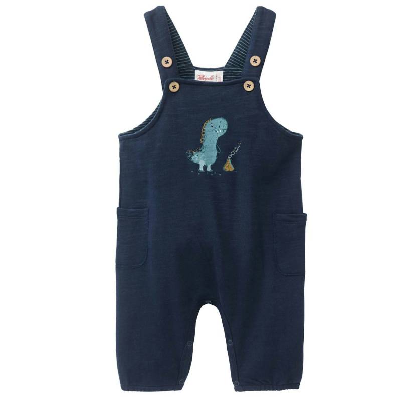 Sweat Latzhose Dino dunkelblau 98