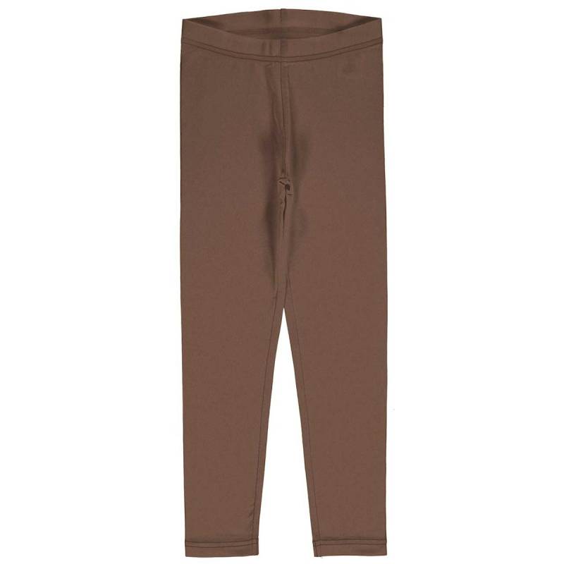 Sweat Leggings uni braun 98/104