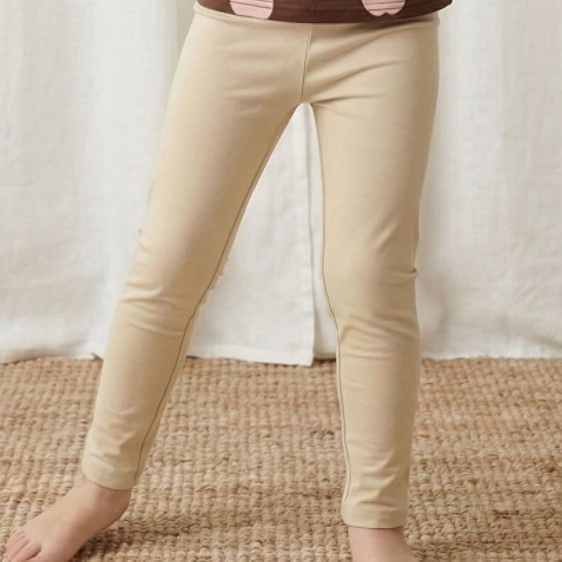 Sweat Leggings uni creme beige 110/116 Sweat Leggings uni creme beige 110/116