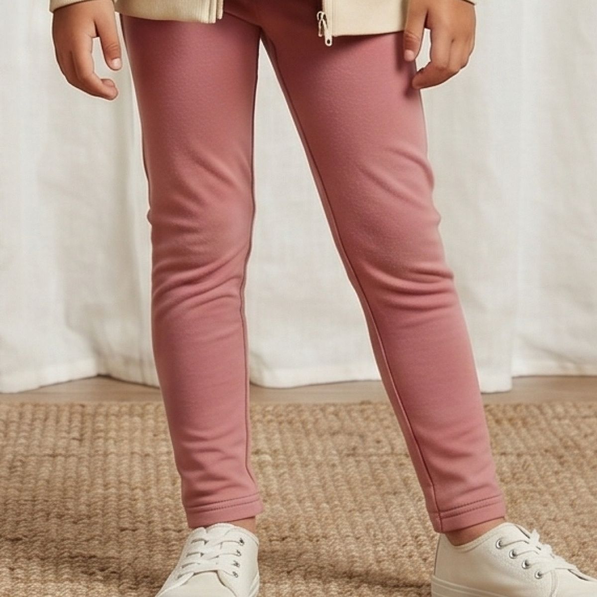 Sweat Leggings uni rosa 134/140 Sweat Leggings uni rosa 134/140