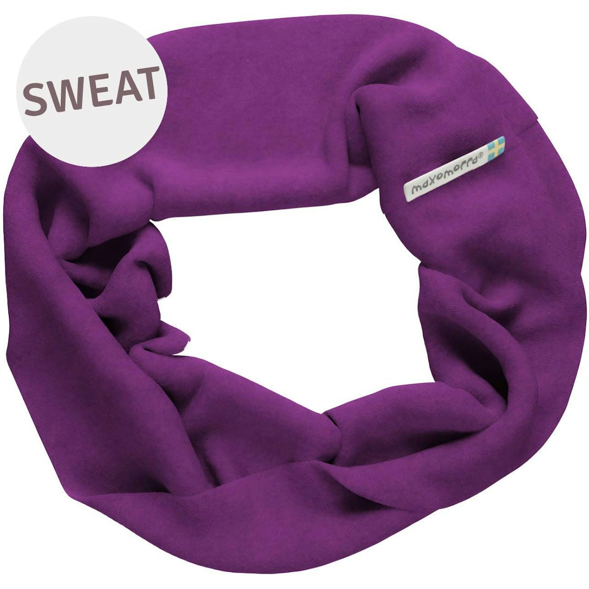 Sweat Schlauchschal uni lila 92/98