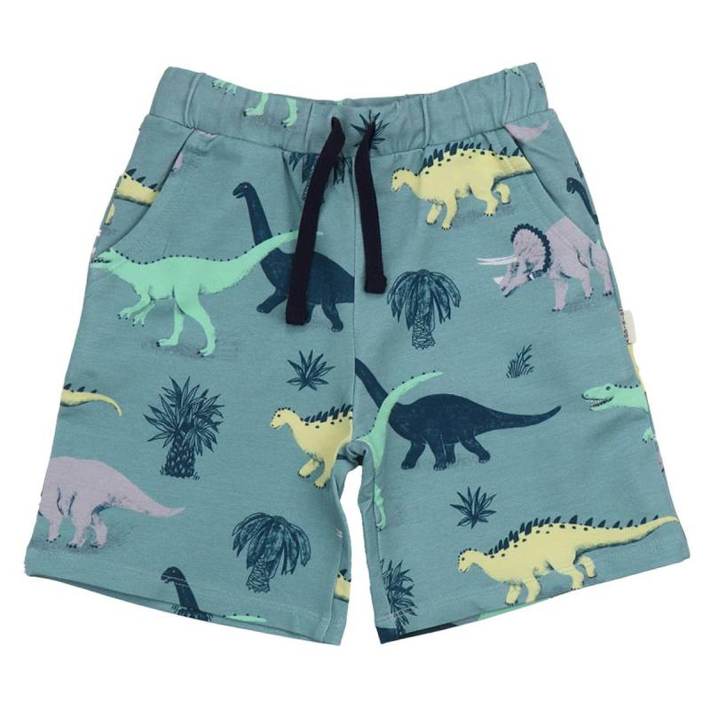 Sweat Shorts Dinosaurier blau 116