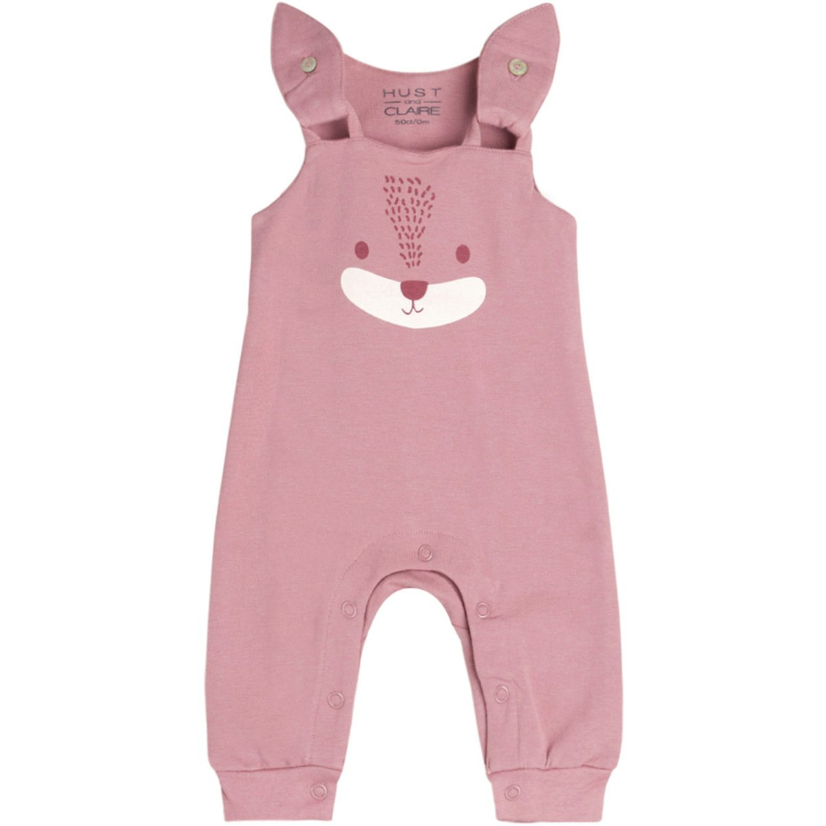 Sweat Strampler ohne Arm Bündchen rosa 68