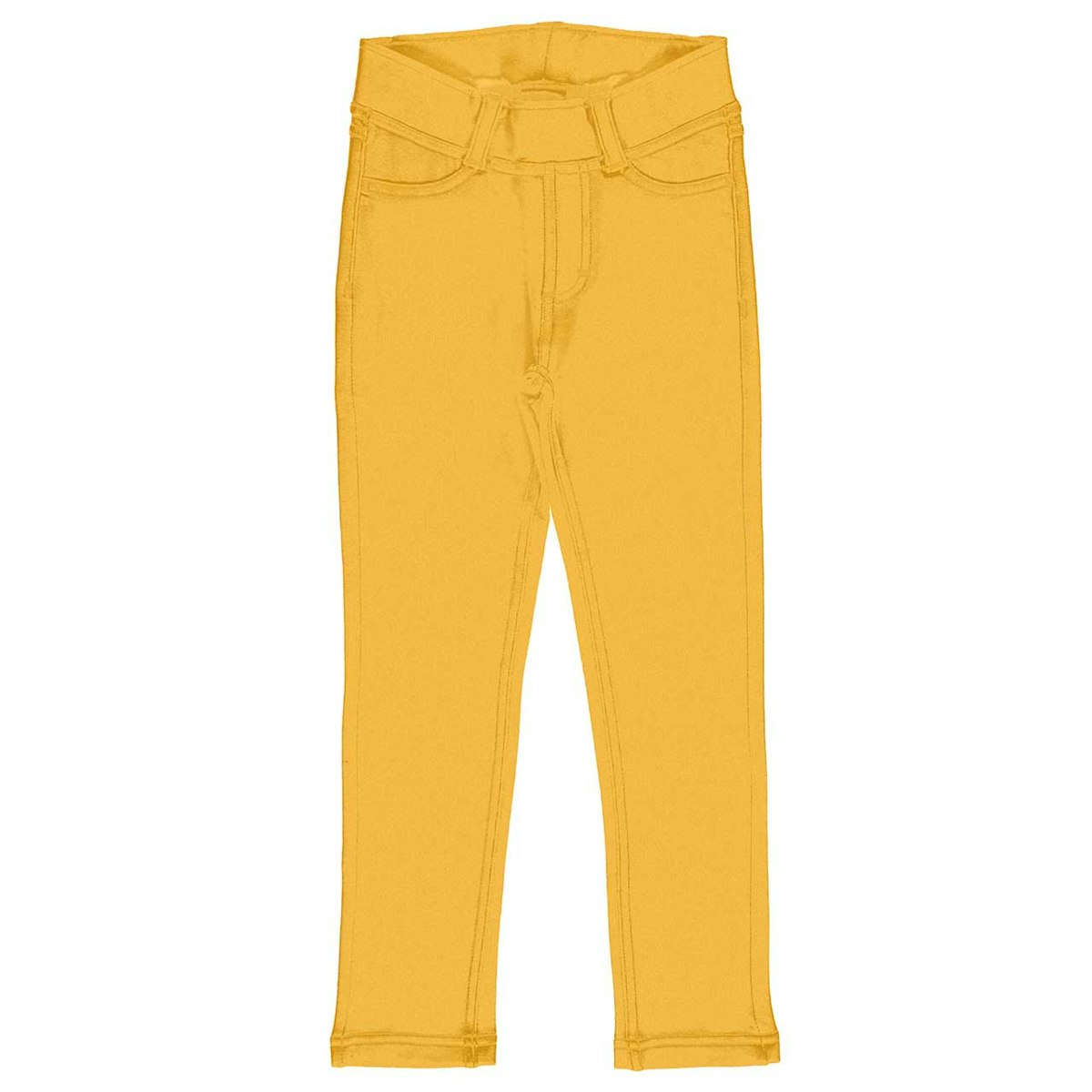 Sweat Treggings senfgelb 110/116