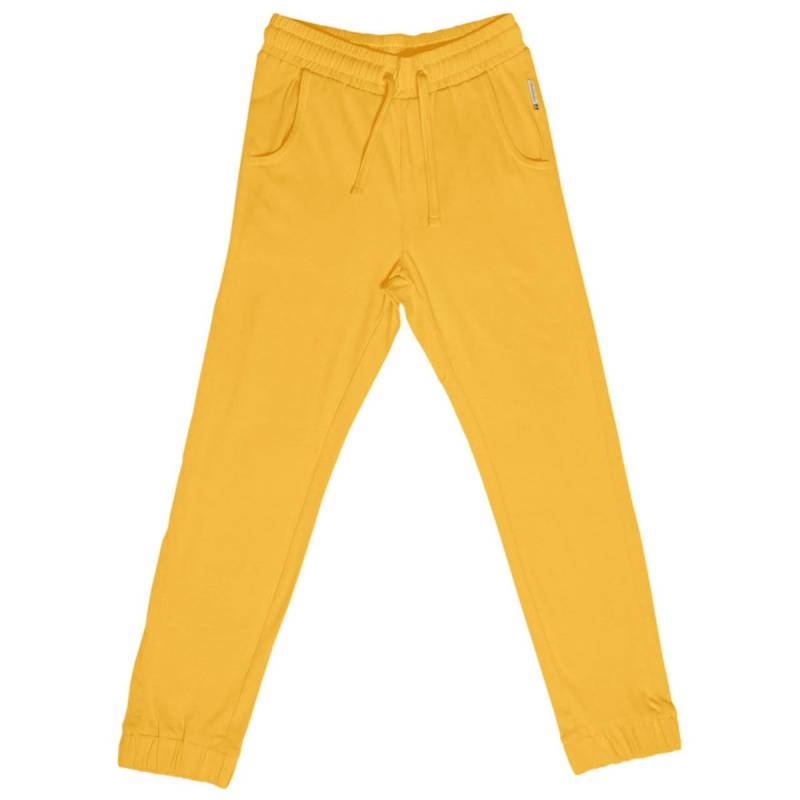 Sweathose senfgelb mit Kordelzug und Bündchen 110/116 Sweathose senfgelb mit Kordelzug und Bündchen 110/116