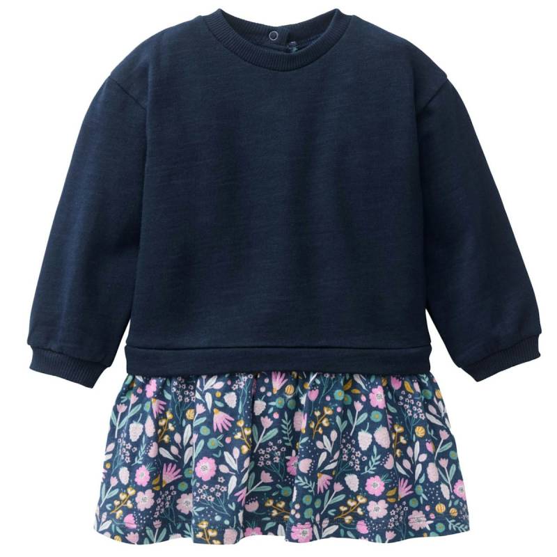 Sweatkleid langarm indigoblau 86/92