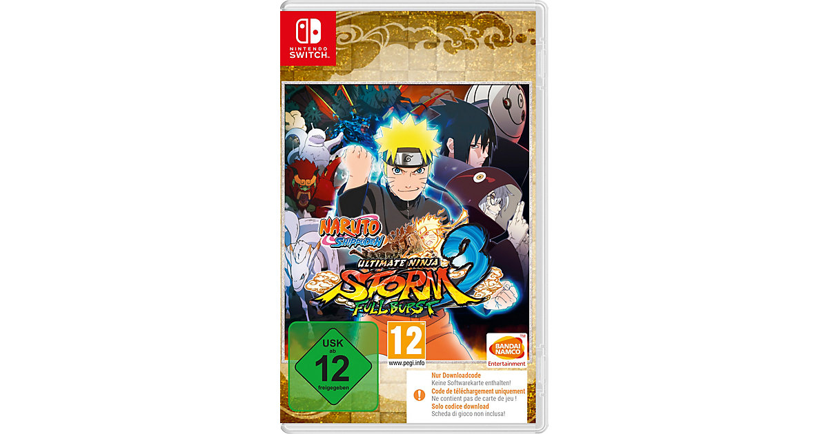 Switch Naruto Ultimate Ninja Storm 3 Full Burst (Code in a Box)