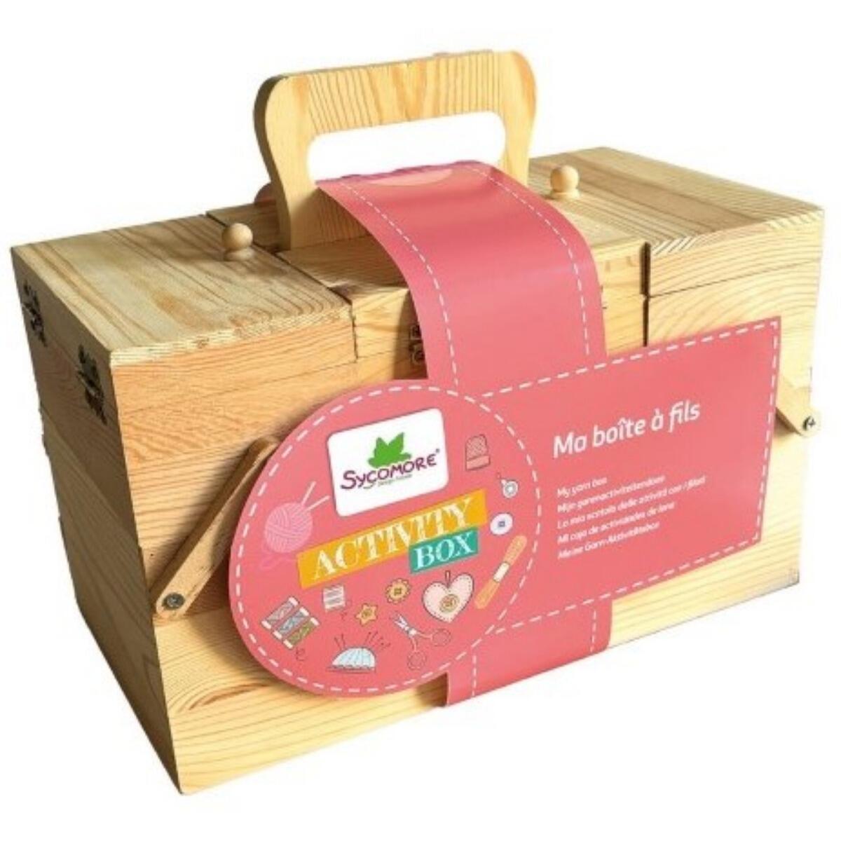 Sycomore - Activity Box - Meine Faden-Bastelbox Nähkästchen
