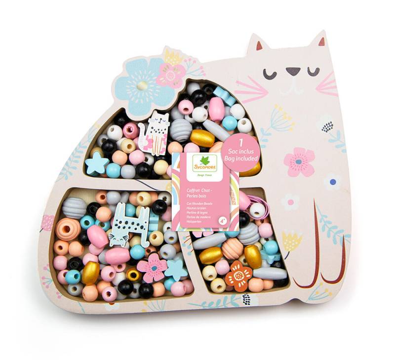 Sycomore - Perlen / Katze / 210 Stk. Sycomore - Perlen / Katze / 210 Stk.