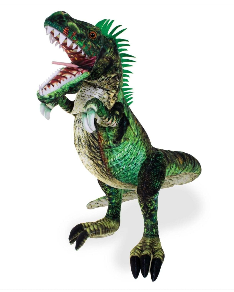 T-Rex Handpuppe Stofftier 70cm
