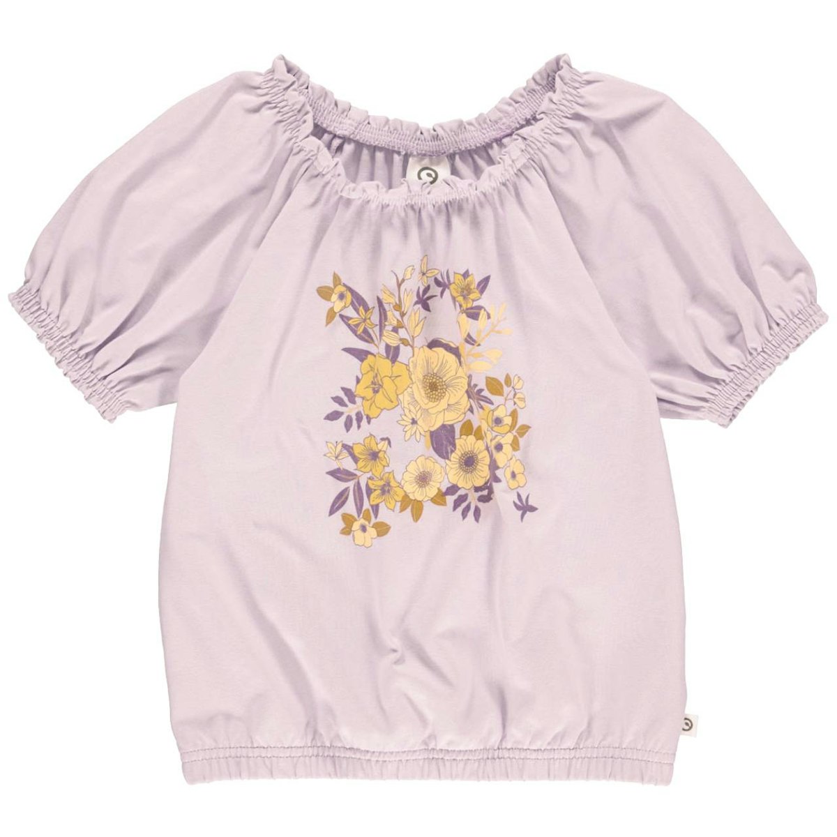 T-Shirt Puffärmelchen komplett elastisch helllila 116