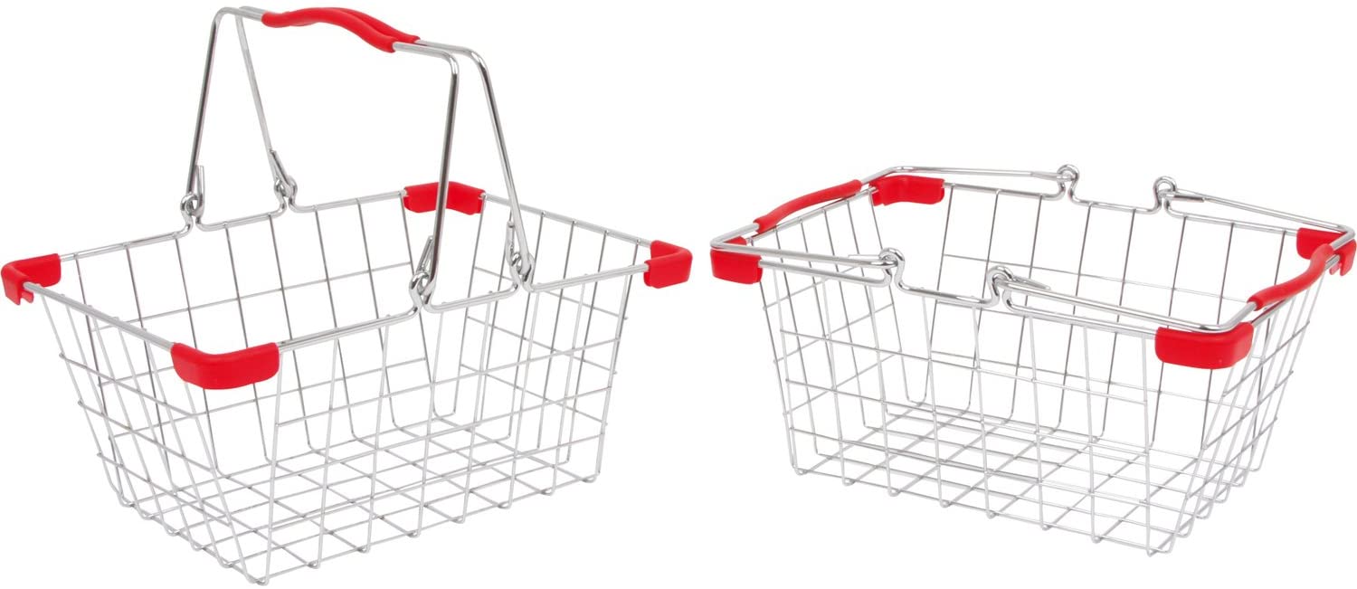 TANNER KAUFLADENARTIKEL - Metall Einkaufskorb, leer