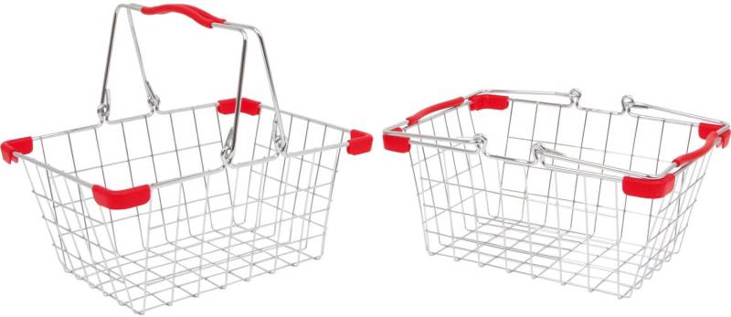 TANNER KAUFLADENARTIKEL - Metall Einkaufskorb, leer TANNER KAUFLADENARTIKEL - Metall Einkaufskorb, leer