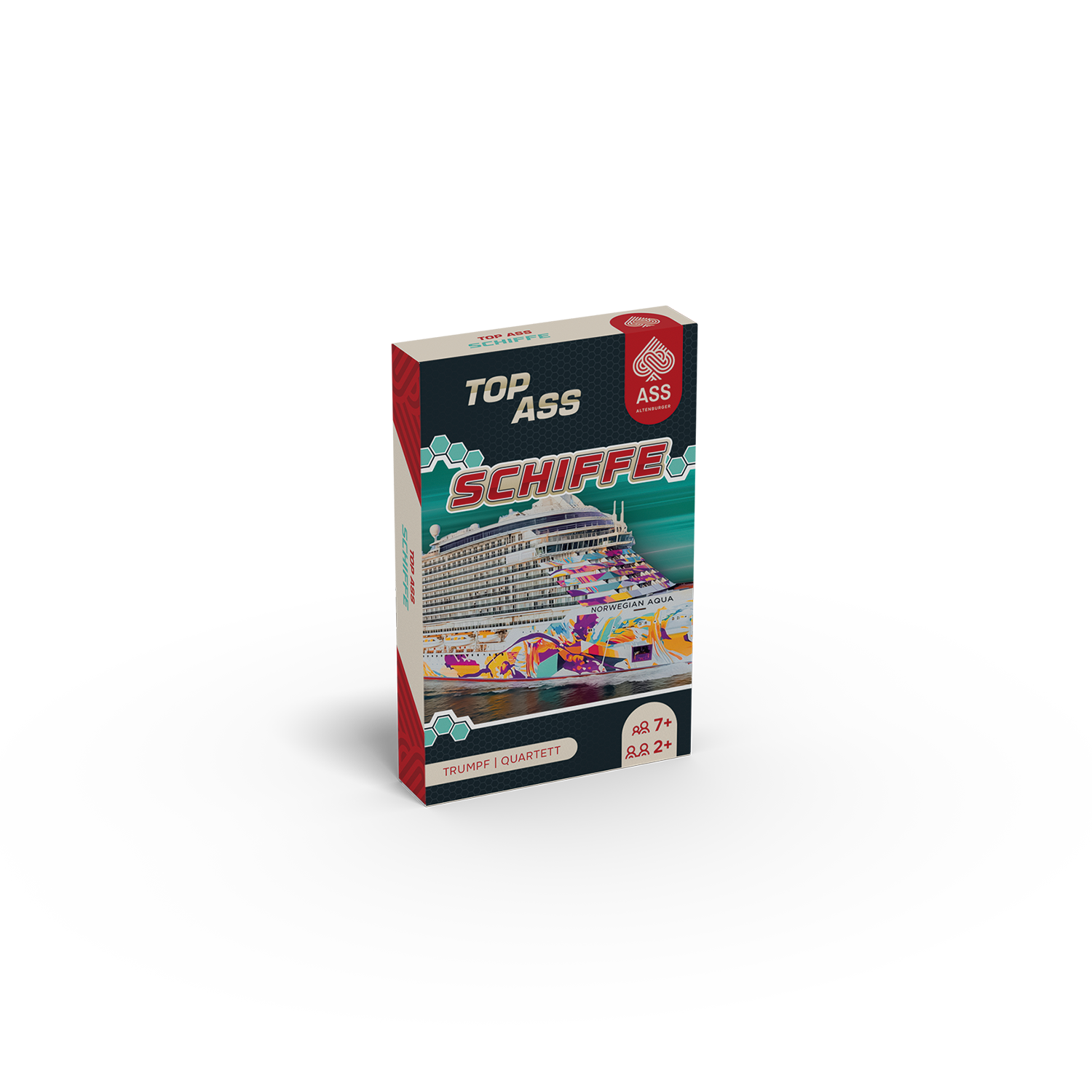 TOP ASS - Schiffe Quartett