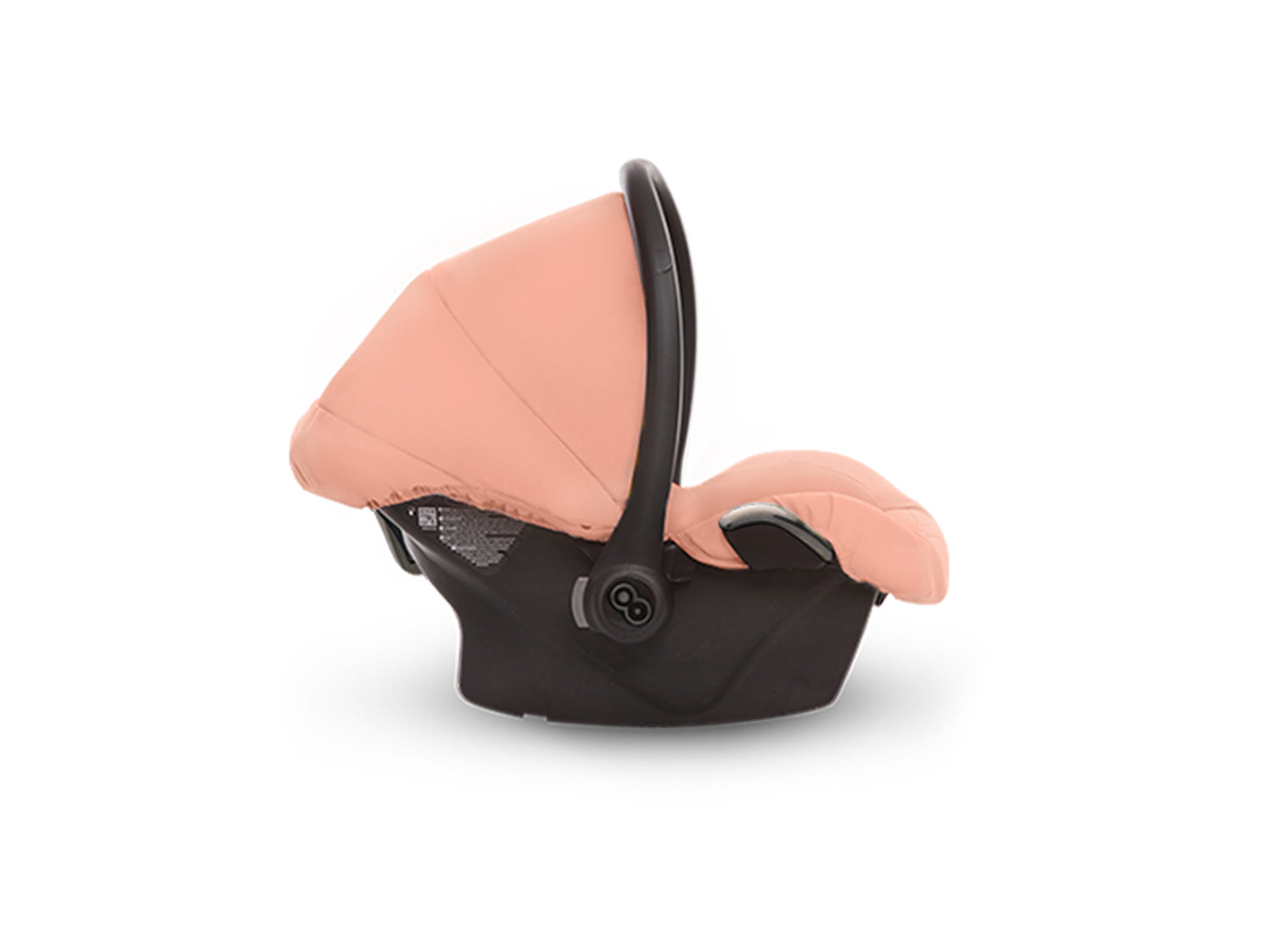 TPFLiving Babyschale Ultra Stoff mit oder ohne Isofix - Apricot / Nickel / ohne Isofix TPFLiving Babyschale Ultra Stoff mit oder ohne Isofix - Apricot / Nickel / ohne Isofix