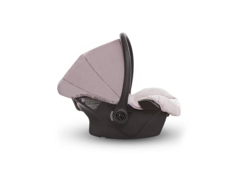 TPFLiving Babyschale Ultra Stoff mit oder ohne Isofix - Pastell / Nickel / ohne Isofix