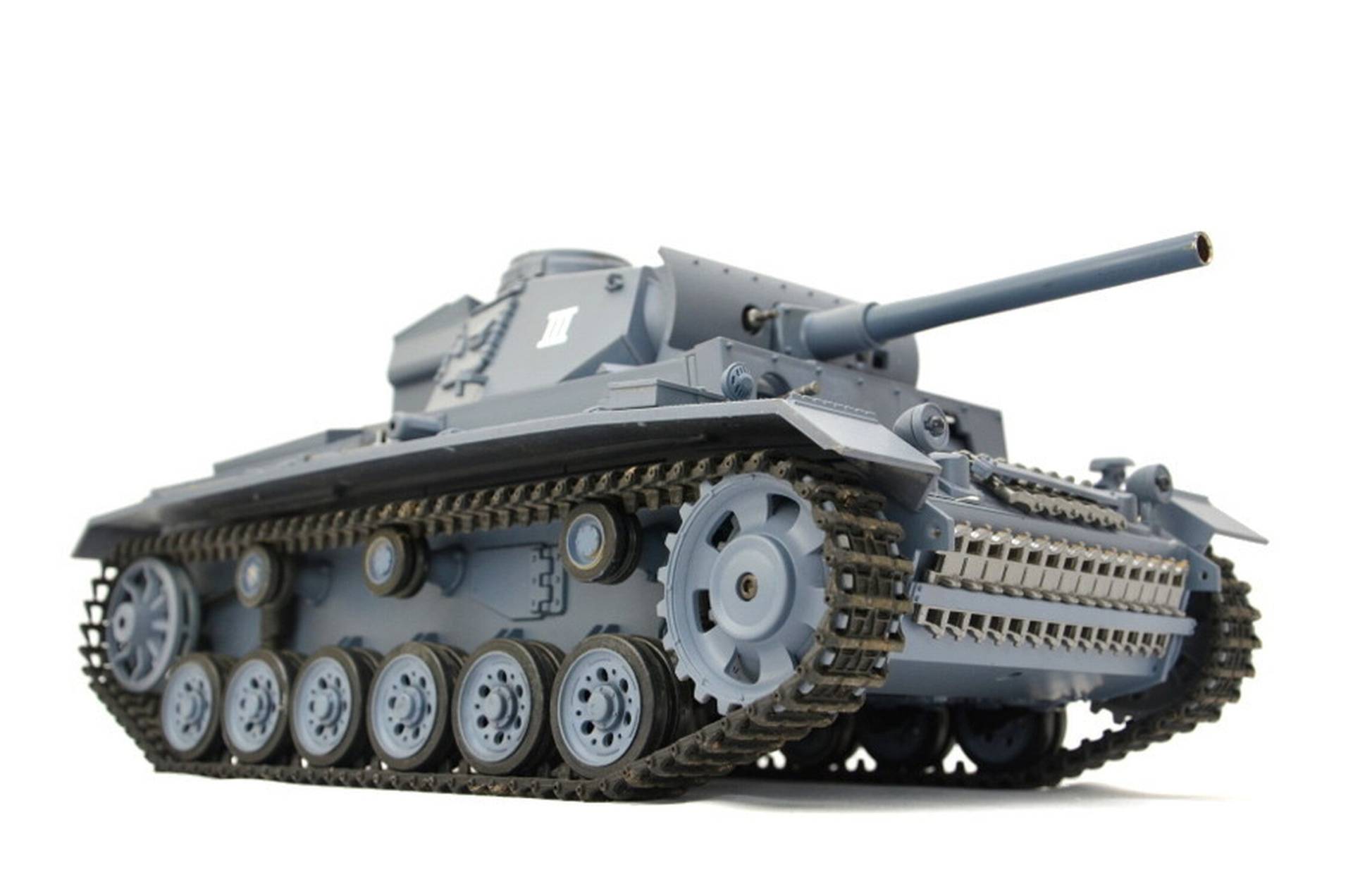 TPFLiving RC-Panzer Kampfwagen III V7.0 mit Schussfunktion - Sound und Rauch - Maßstab: 1:16 TPFLiving RC-Panzer Kampfwagen III V7.0 mit Schussfunktion - Sound und Rauch - Maßstab: 1:16