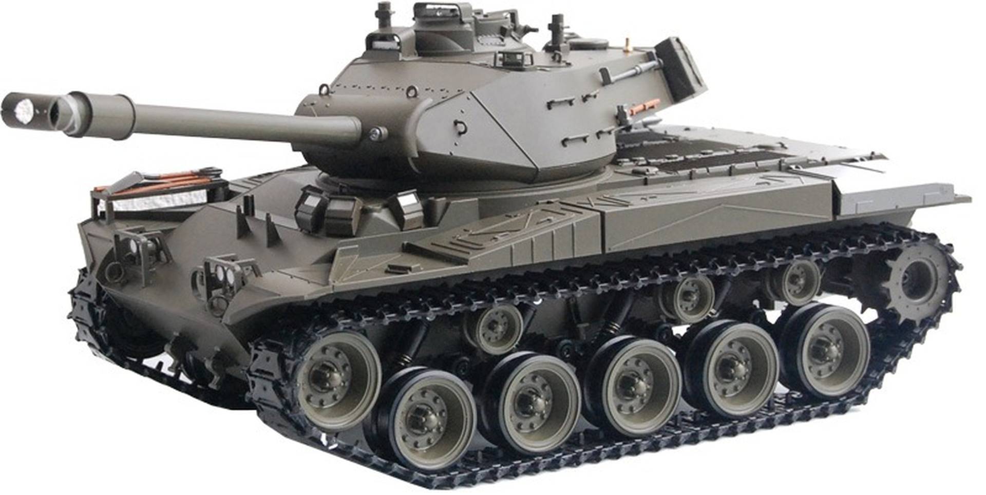 TPFLiving RC-Panzer M41 A3 Walker Bulldog V6.0 mit Schussfunktion - Sound und Rauch - Maßstab: 1:16 TPFLiving RC-Panzer M41 A3 Walker Bulldog V6.0 mit Schussfunktion - Sound und Rauch - Maßstab: 1:16