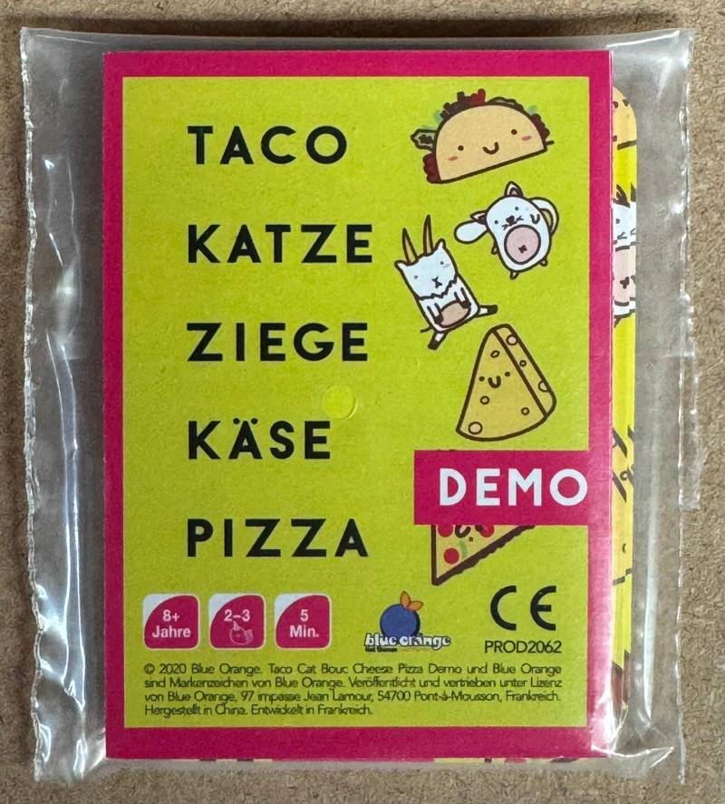 Taco Katze Ziege Käse Pizza - Demospiel (Promo)
