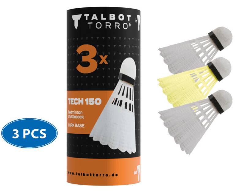 Talbot torro - Badminton Bälle TECH 150 Talbot torro - Badminton Bälle TECH 150