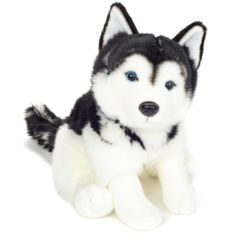 Teddy Hermann - Husky sitzend 30 cm Teddy Hermann - Husky sitzend 30 cm