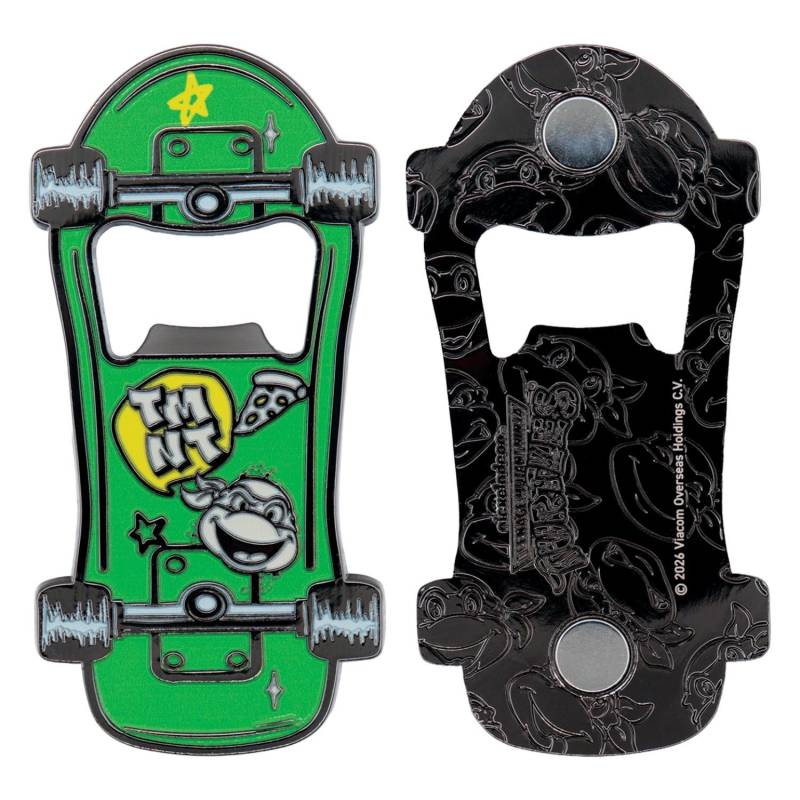 Teenage Mutant Ninja Turtles – Magnetic Skateboard Bottle Opener Teenage Mutant Ninja Turtles – Magnetic Skateboard Bottle Opener