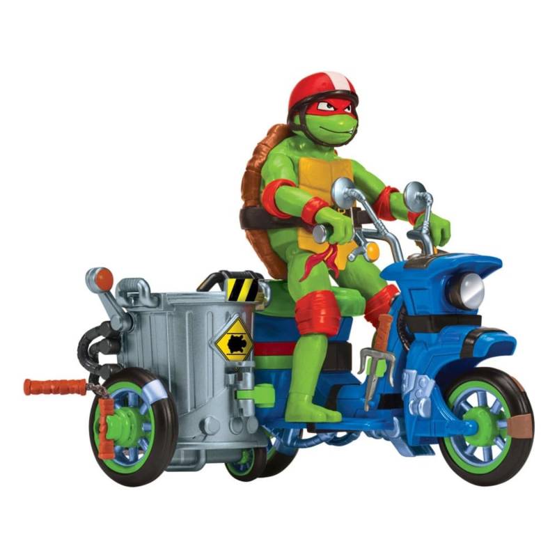 Teenage Mutant Ninja Turtles: Mutant Mayhem Action Figure Raphael & Scooter with Sidecar 11 cm Teenage Mutant Ninja Turtles: Mutant Mayhem Action Figure Raphael & Scooter with Sidecar 11 cm